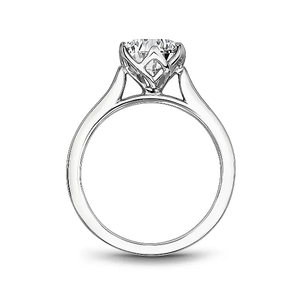 Solitaire Diamond Engagement Ring Image 3 Frontenac Jewellers Kingston, ON