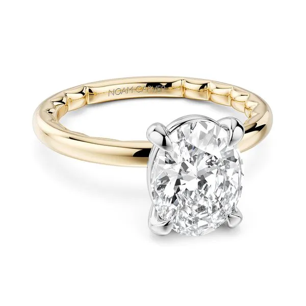 14K Yellow Gold With White Gold Head Diamond Engagement Ring Frontenac Jewellers Kingston, ON