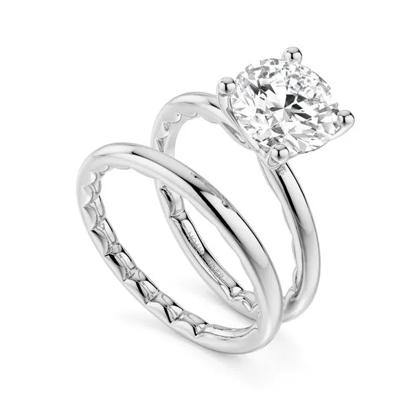 White Gold Solitaire Diamond Engagement Ring Image 4 Frontenac Jewellers Kingston, ON