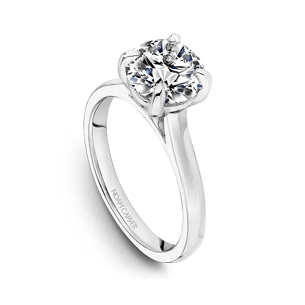 Round Solitaire Diamond Engagement Ring Frontenac Jewellers Kingston, ON
