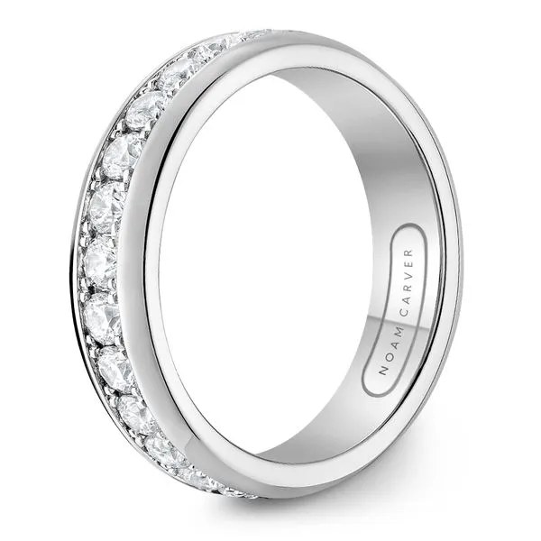 White gold Wedding Band Image 2 Frontenac Jewellers Kingston, ON