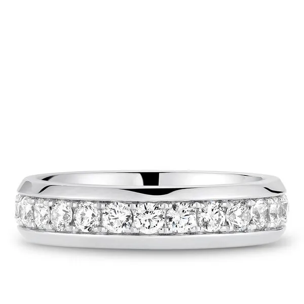 White gold Wedding Band Image 3 Frontenac Jewellers Kingston, ON