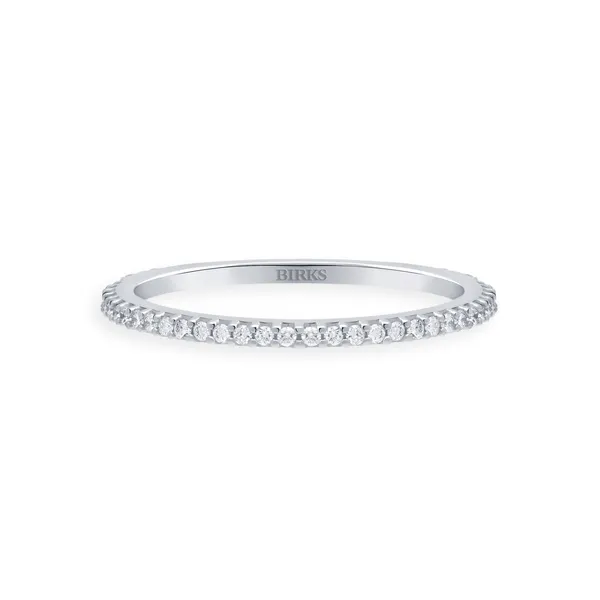 Birks Iconic ® Stackable Diamond Rosée du Matin Ring, White Gold Frontenac Jewellers Kingston, ON