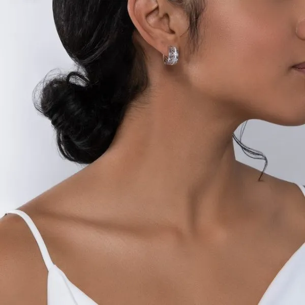 Birks Dare to Dream White Gold Diamond Earrings Image 2 Frontenac Jewellers Kingston, ON
