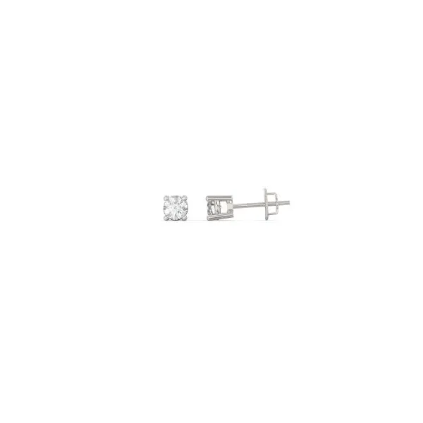 14k White Gold Stud Earrings - 0.1 ct Frontenac Jewellers Kingston, ON