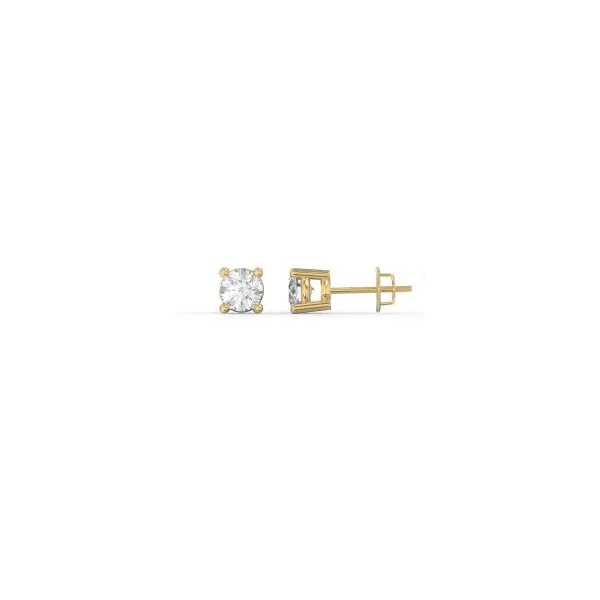 14K Yellow Gold 0.33ct Lab-Grown Diamond Stud Earrings (2 x 0.170ct, VS Clarity) Frontenac Jewellers Kingston, ON