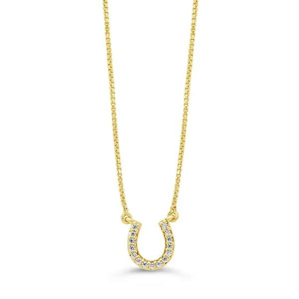 Lucky Horshoe Diamond Necklace Frontenac Jewellers Kingston, ON