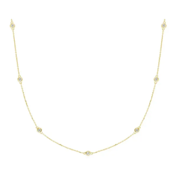 14k Yellow Gold Diamond Necklace Frontenac Jewellers Kingston, ON