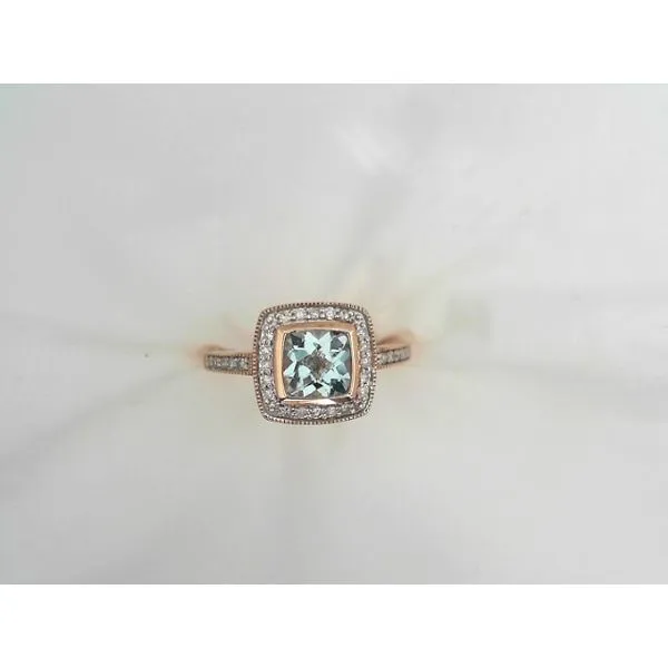 Cushion BlueTopaz Ring Frontenac Jewellers Kingston, ON
