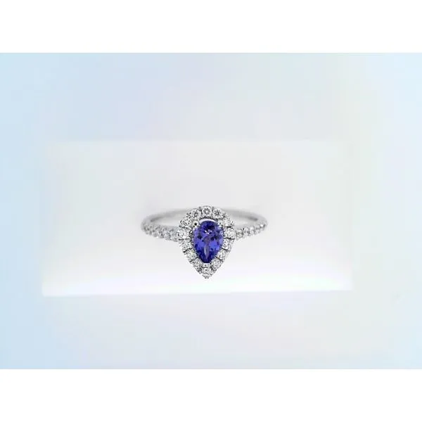 Pear Shape Tanzanite Ring Frontenac Jewellers Kingston, ON