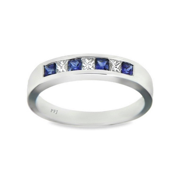 Sapphire and Diamond band Frontenac Jewellers Kingston, ON