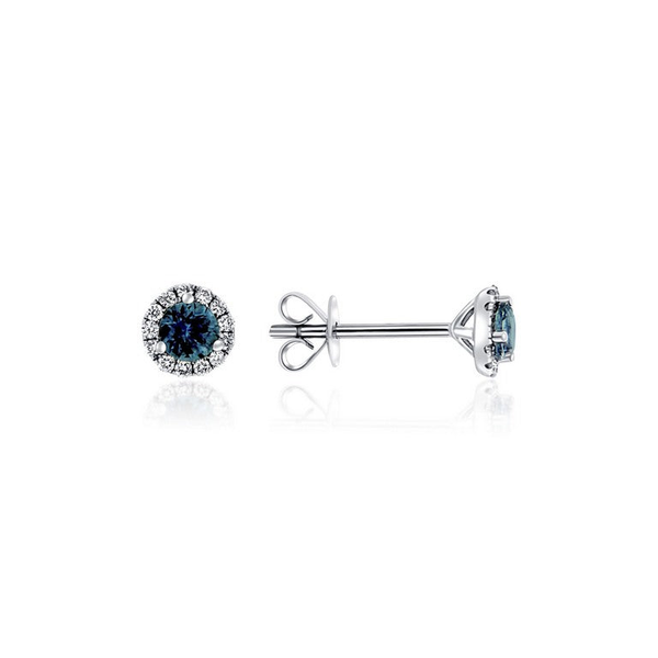 Montanna Sapphire Stud earrings Frontenac Jewellers Kingston, ON