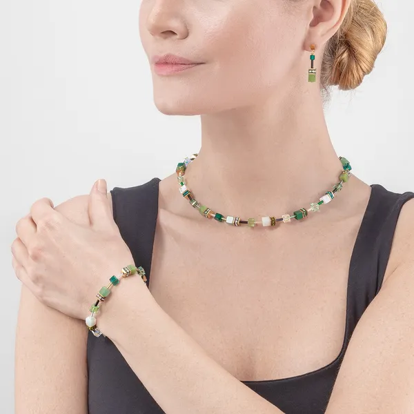 GeoCUBE® Iconic Precious necklace green Image 2 Frontenac Jewellers Kingston, ON