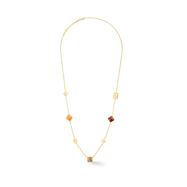 STATION Collection gold-red necklace Frontenac Jewellers Kingston, ON