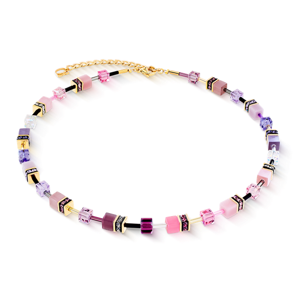 GeoCUBE® Iconic pink-lilac necklace Frontenac Jewellers Kingston, ON