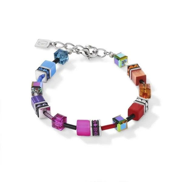 GeoCUBE® Bracelet multicolour rainbow Frontenac Jewellers Kingston, ON