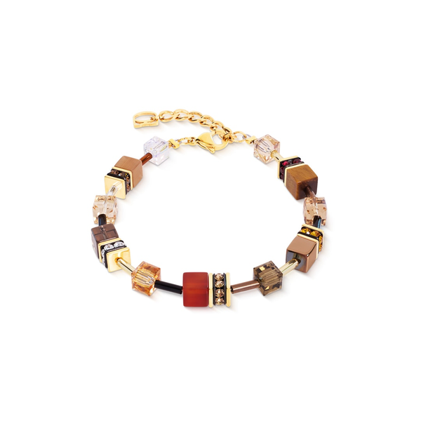 GeoCUBE® Iconic Brown-Red Gold Bracelet Frontenac Jewellers Kingston, ON