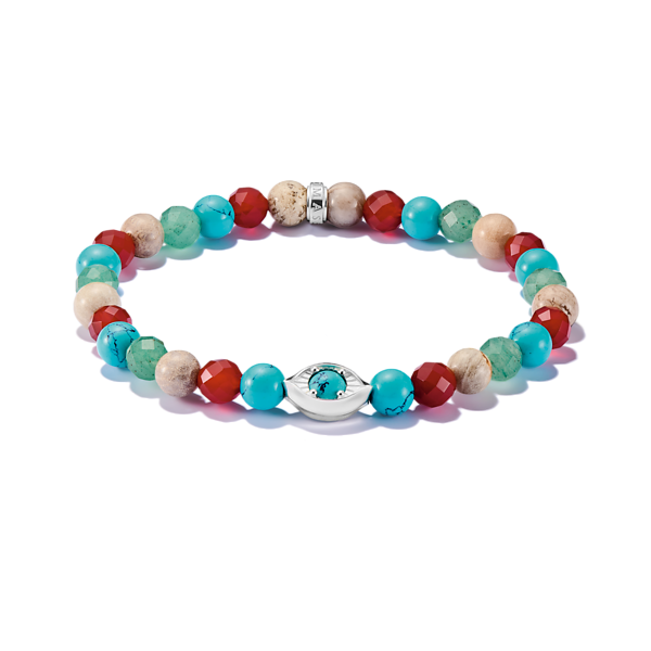 TS Multicolored Bead Bracelet Eye Frontenac Jewellers Kingston, ON