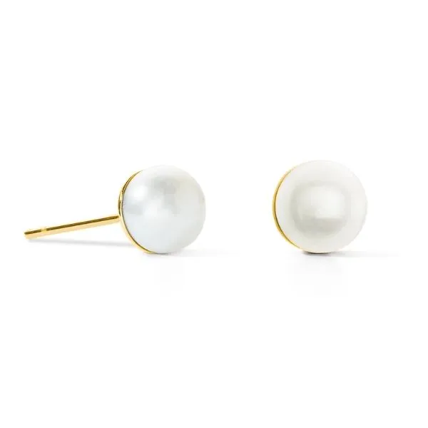 freshwater pearl Stud Earrings Frontenac Jewellers Kingston, ON