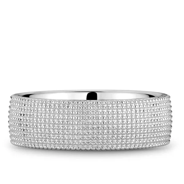 white gold wedding band Image 3 Frontenac Jewellers Kingston, ON