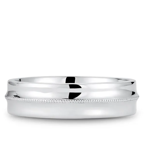white gold wedding band Image 3 Frontenac Jewellers Kingston, ON