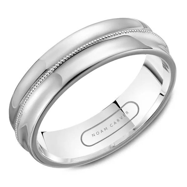 white gold wedding band Frontenac Jewellers Kingston, ON