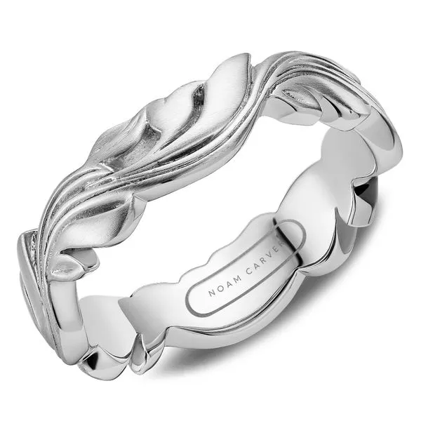Frosted Top white gold wedding band Frontenac Jewellers Kingston, ON