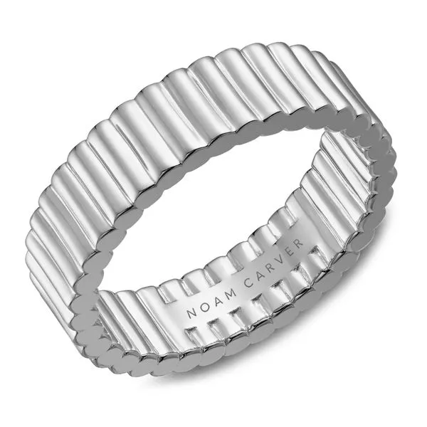 white gold men wedding band Frontenac Jewellers Kingston, ON