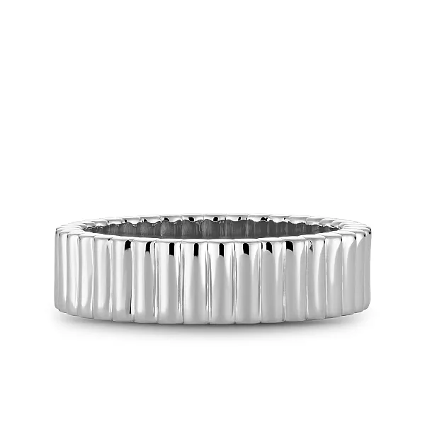 white gold men wedding band Image 3 Frontenac Jewellers Kingston, ON