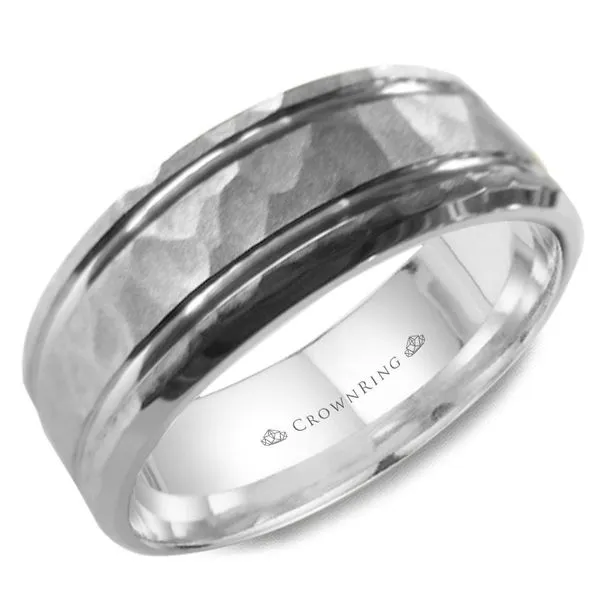 Crown Ring Carved 10k wedding band Frontenac Jewellers Kingston, ON