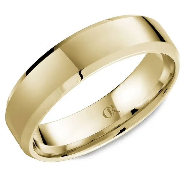 14K Yellow Gold Men's Wedding Band – 7mm ( high polish Finish) Frontenac Jewellers Kingston, ON
