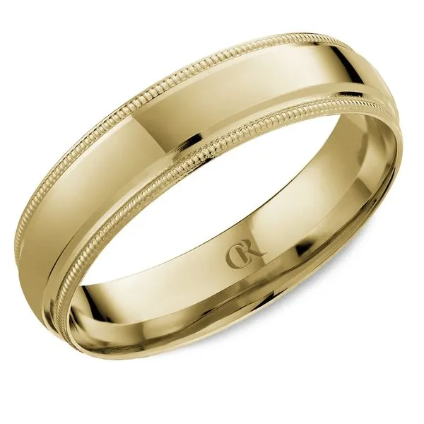 Men’s 5mm Wedding Band in 14K Yellow Gold – High Polish Finish Frontenac Jewellers Kingston, ON