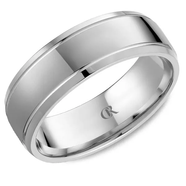 14K White Gold 7mm Wedding Band with High Polish Finish Frontenac Jewellers Kingston, ON