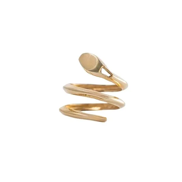 18K Yellow Gold Snake Twist Ring – 5.26g Frontenac Jewellers Kingston, ON