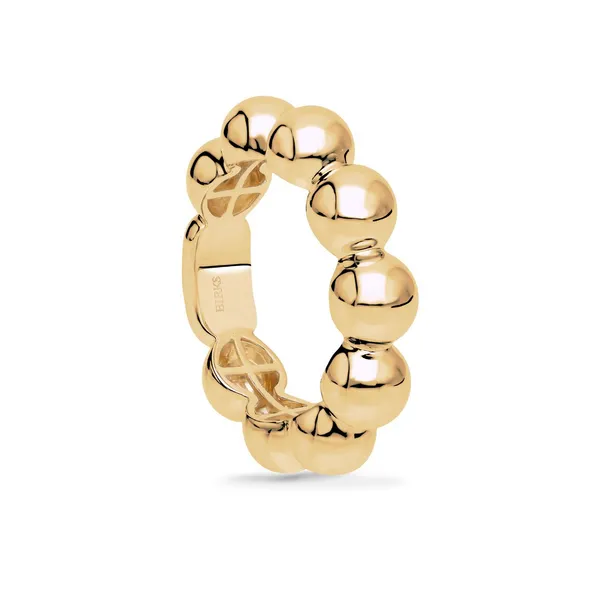 Birks Essentials Yellow Gold Beaded Ring Image 2 Frontenac Jewellers Kingston, ON