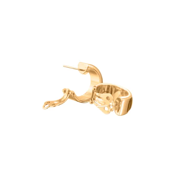 Mini-Creoles Earrings Image 3 Frontenac Jewellers Kingston, ON