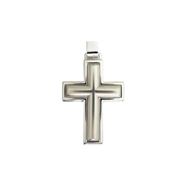 10k White Gold Cross Pendant Frontenac Jewellers Kingston, ON
