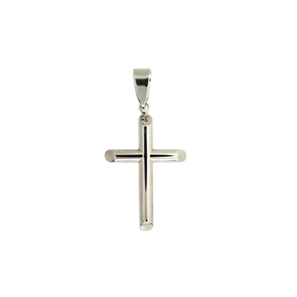 10k White Gold Cross bPendant Frontenac Jewellers Kingston, ON