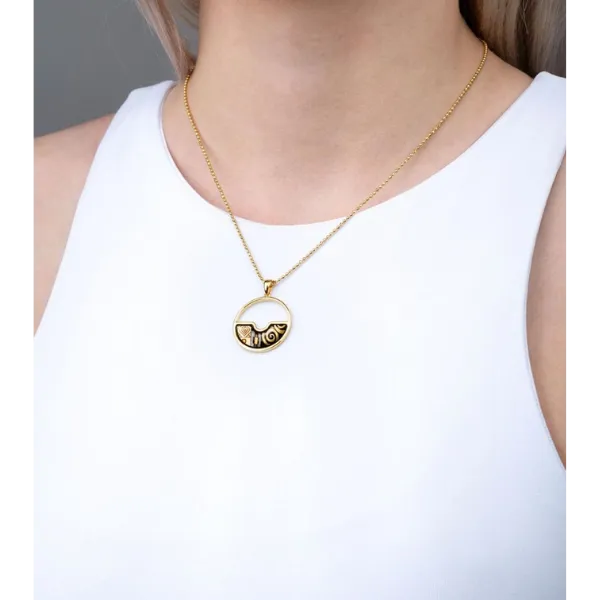 Freywille Gustav Klimt Pendant Swing Image 2 Frontenac Jewellers Kingston, ON
