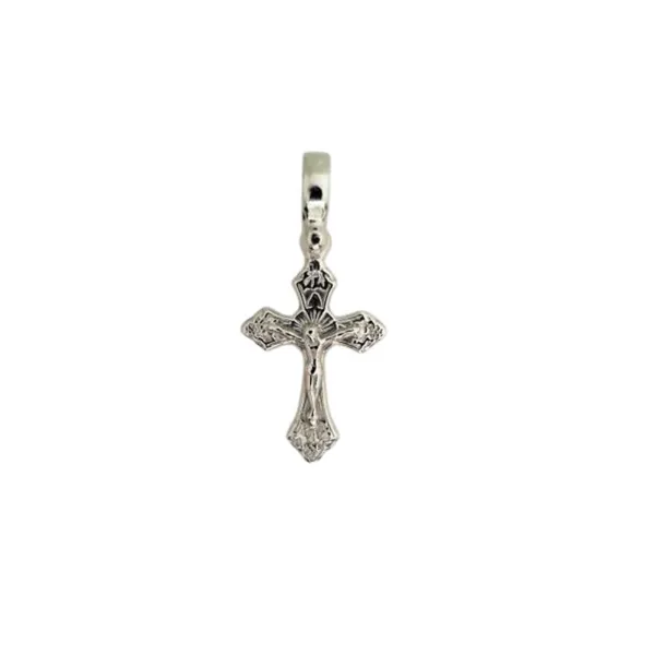 14k white gold Cross Pendant Frontenac Jewellers Kingston, ON