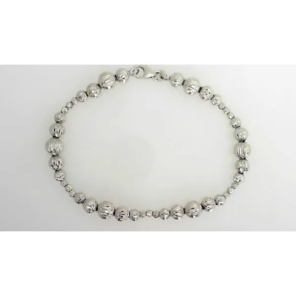 WG Diamond Cut Bracelet Image 2 Frontenac Jewellers Kingston, ON