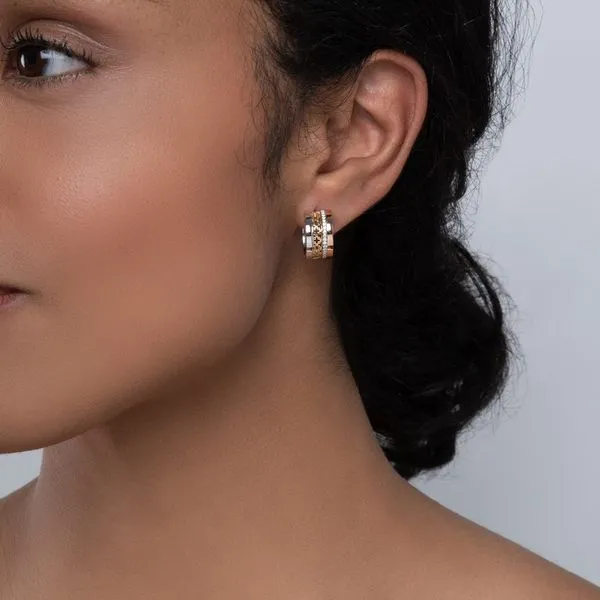 Birks Dare to Dream® Diamond Huggie Earrings Image 2 Frontenac Jewellers Kingston, ON
