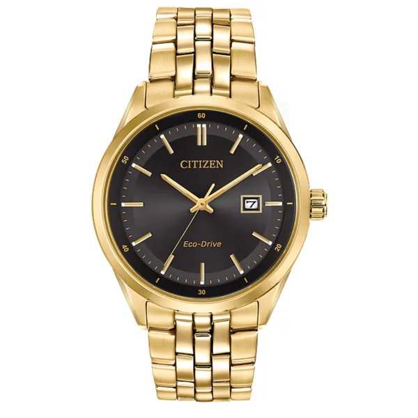 Mens Citizen Eco Drive Gold Tone Corso Frontenac Jewellers Kingston, ON