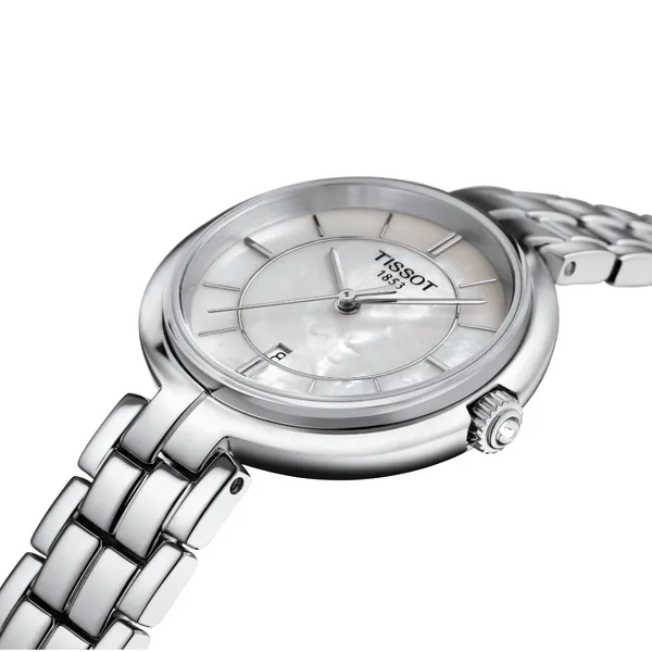 Flamingo Mother of Pearl Watch Image 3 Frontenac Jewellers Kingston, ON