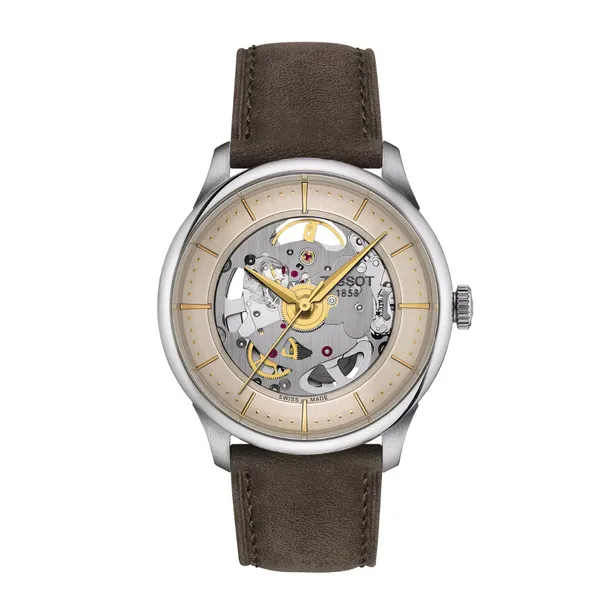 Men's Tissot Chemin Des Tourelles Skeleton Frontenac Jewellers Kingston, ON