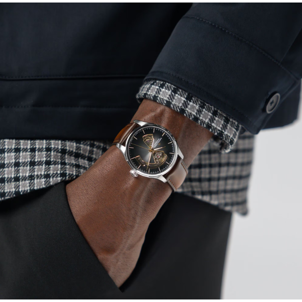 Hamilton Jazzmaster Open Heart Automatic 40mm Image 5 Frontenac Jewellers Kingston, ON