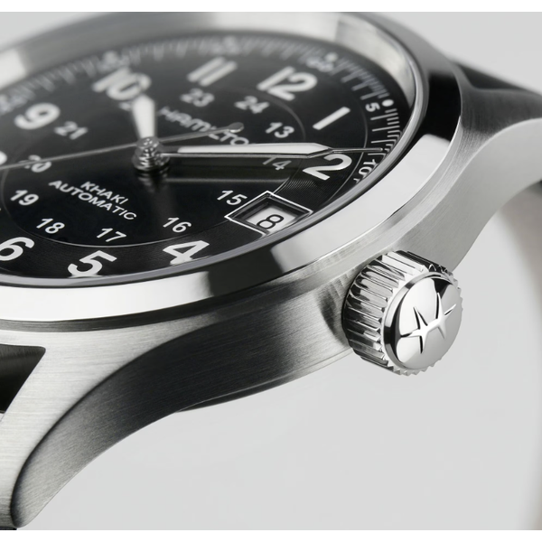 Hamilton Khaki Field Automatic 38mm Image 4 Frontenac Jewellers Kingston, ON