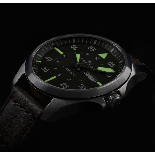Hamilton Khaki Aviation Automatic 42mm Image 4 Frontenac Jewellers Kingston, ON