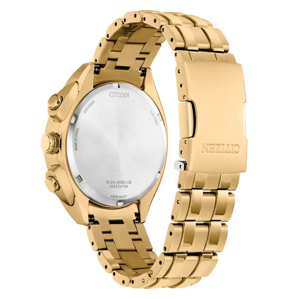 Mens Eco Drive Stainless Steal Black Watch Image 2 Frontenac Jewellers Kingston, ON