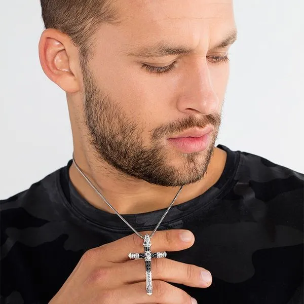 Venezia chain blackened Thickness 2.00 mm (0.08 Inch) Image 2 Frontenac Jewellers Kingston, ON